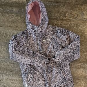 Columbia Kids coat in Black and Pink